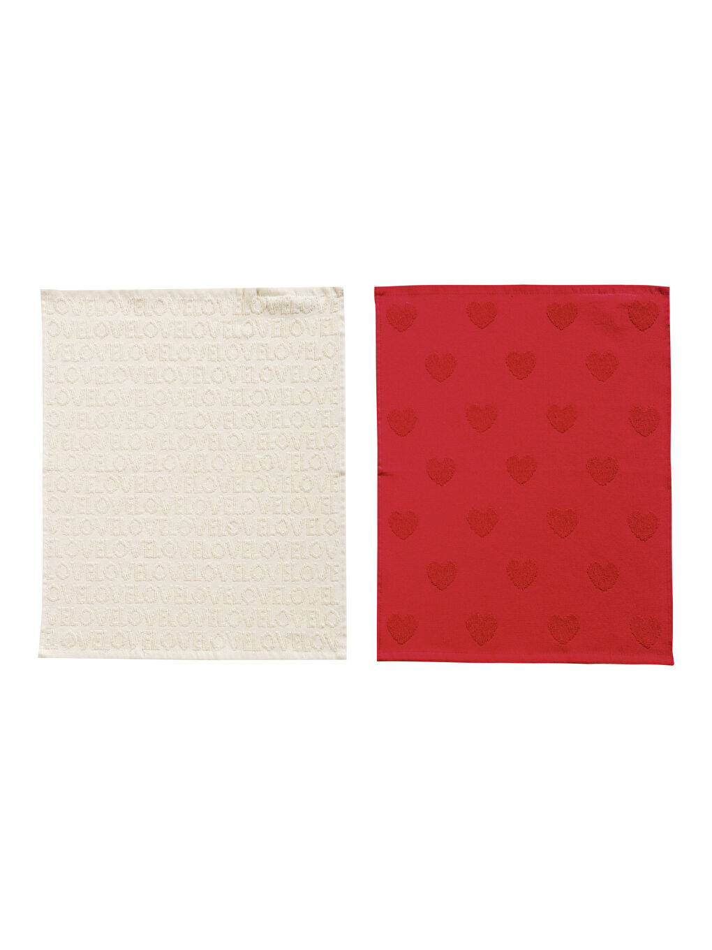 Karışık Kendinden Desenli Kurulama Bezi 2'li-4