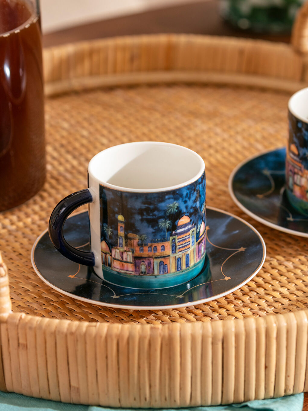 سێتی کوپێکی قاوە و کوپێکی قاوە تێكه‌ڵاو-1