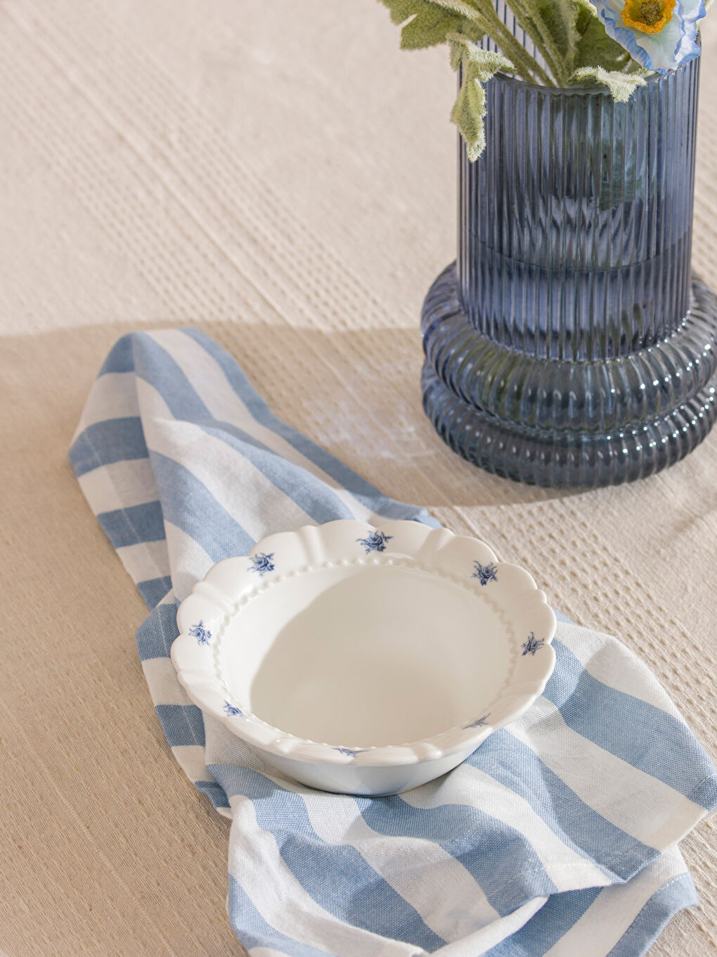 Printed Porcelain Bowl 15 cm