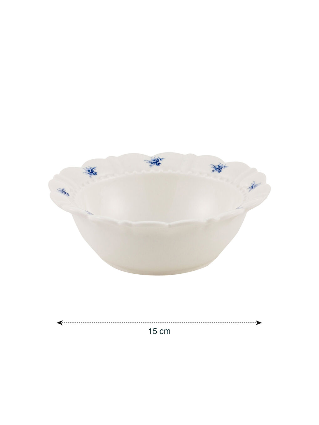 Printed Porcelain Bowl 15 cm-3