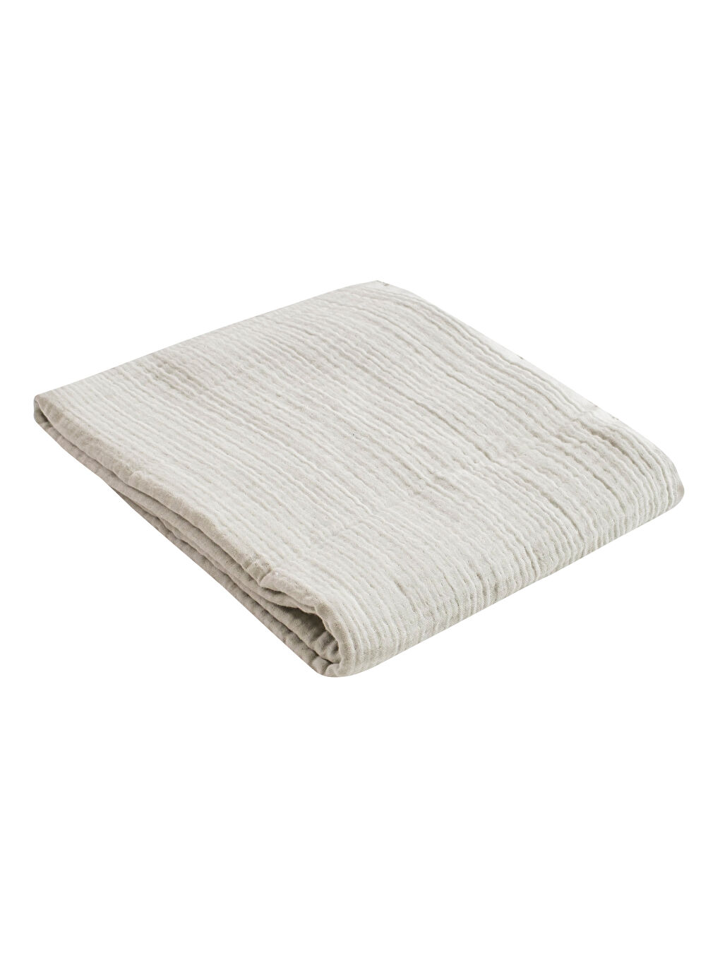 Yeşil Püsküllü Erkek Bebek Müslin Örtü 100x100 cm-4