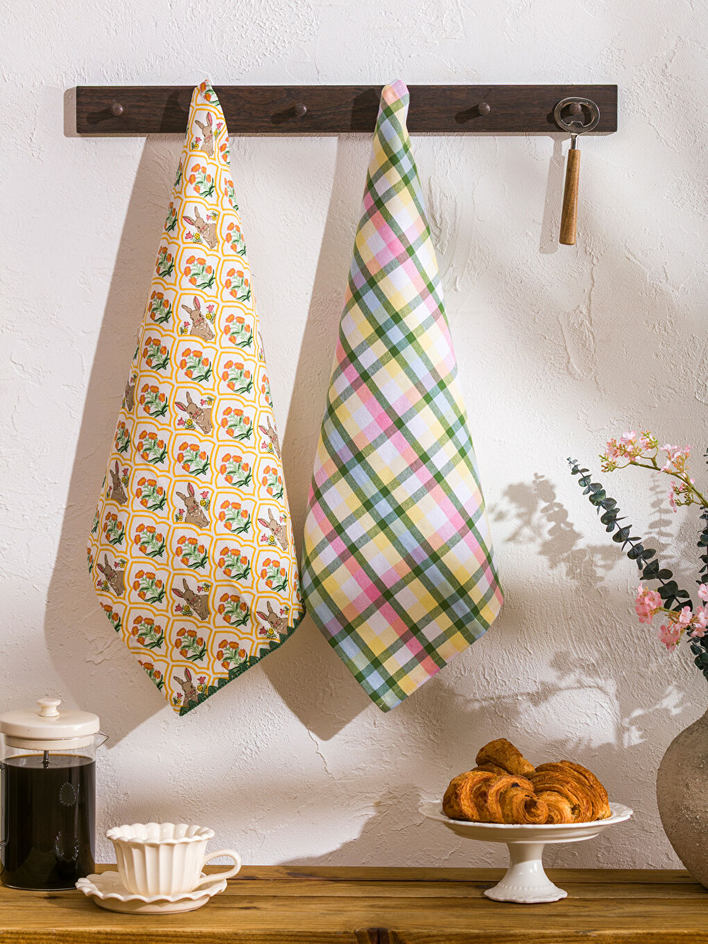 Printed Tea Towel 2 Pack 40x50 cm