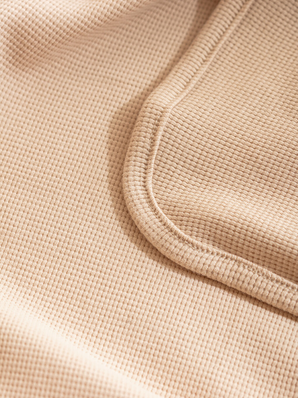 Bej  Erkek Bebek Müslin Örtü-2