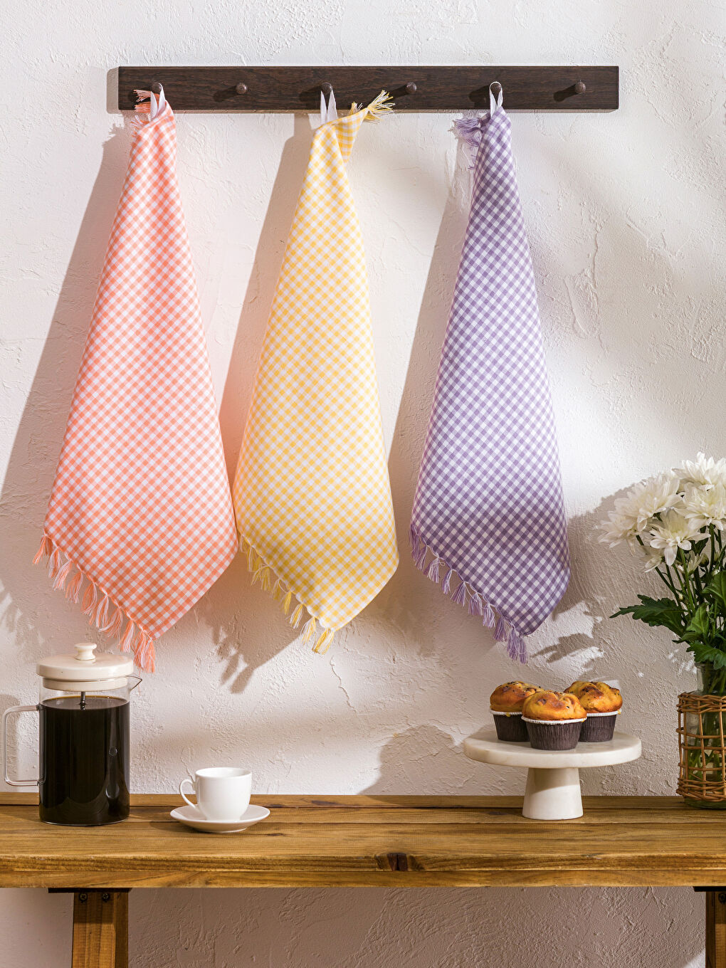 Pembe Kurulama Bezi 3'lü 40x50 cm