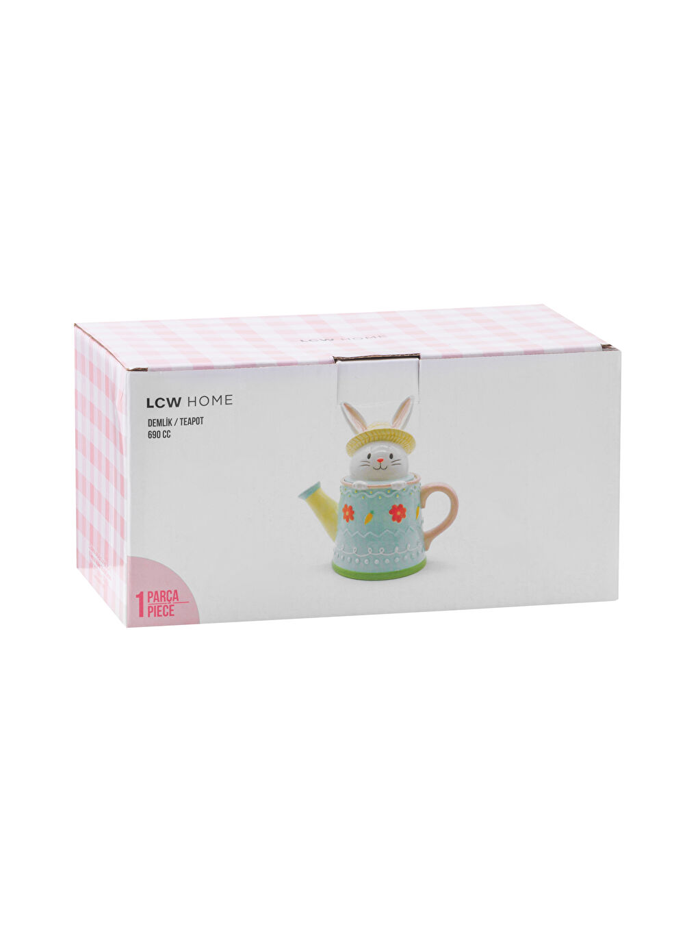 Rabbit Figurine Teapot 690 ml-3