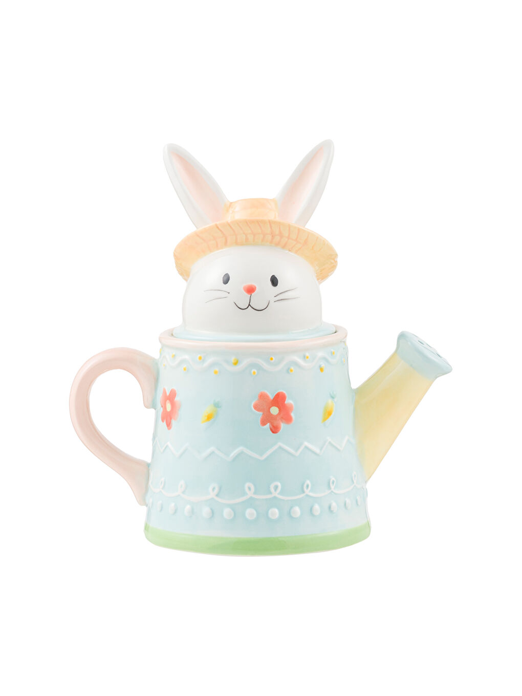 Rabbit Figurine Teapot 690 ml-4