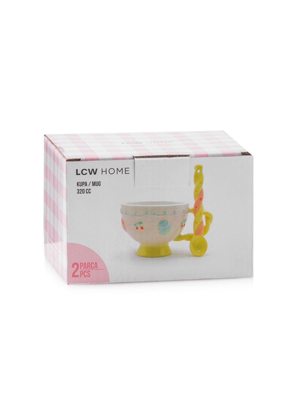 Karışık Baskılı Porselen Kupa  320 ml-3