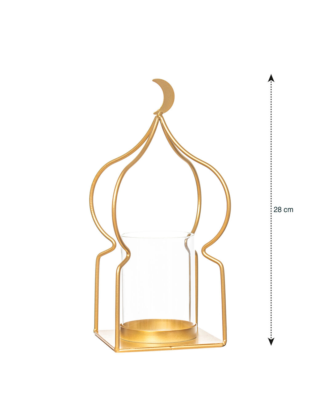 сары Декоративті шам салғыш-4