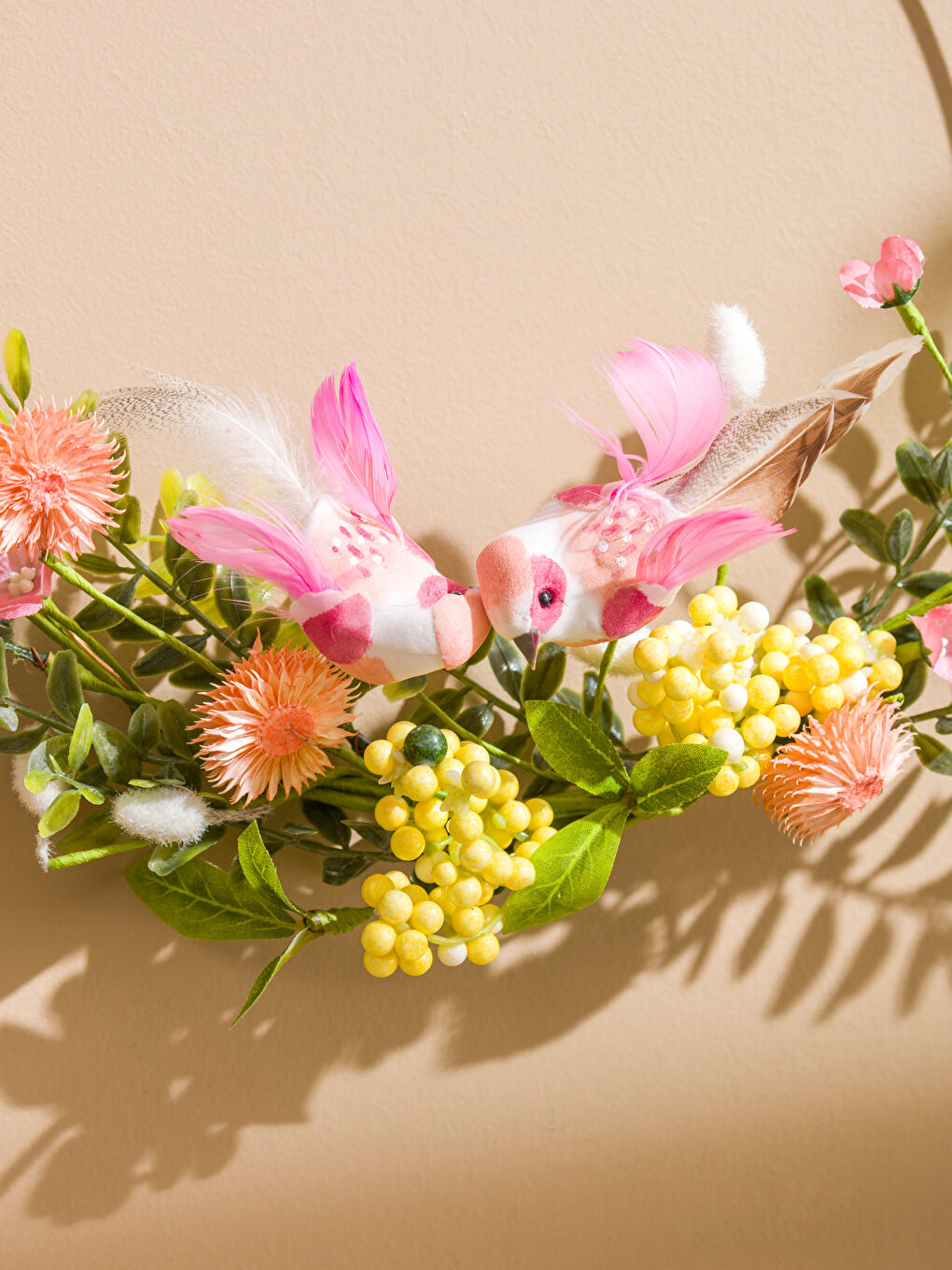 Karışık Çiçek Figürlü Kapı Süsü-1