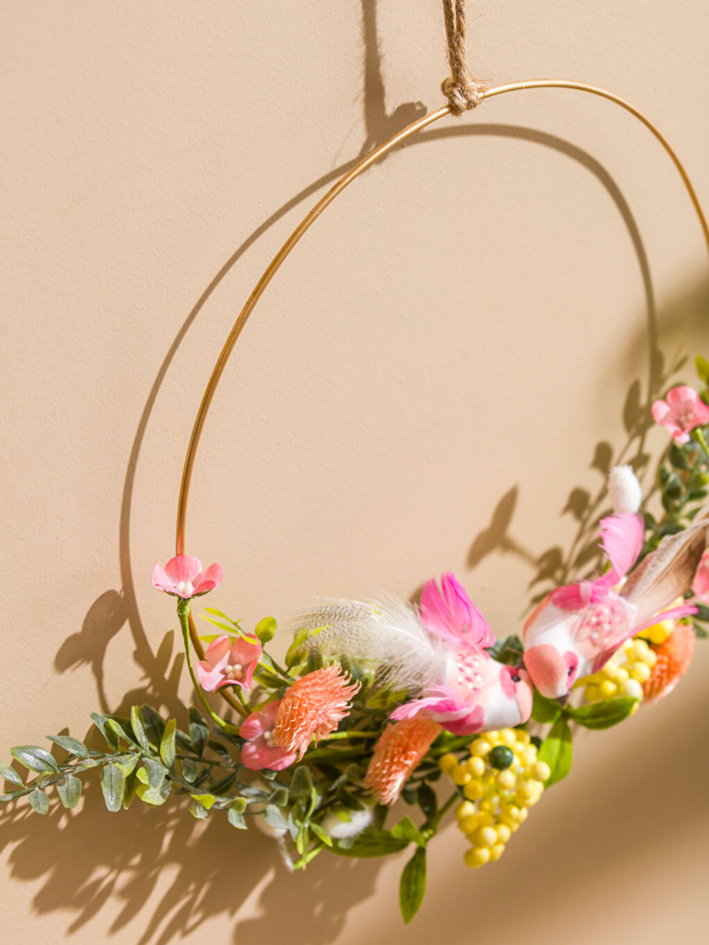 Karışık Çiçek Figürlü Kapı Süsü-2