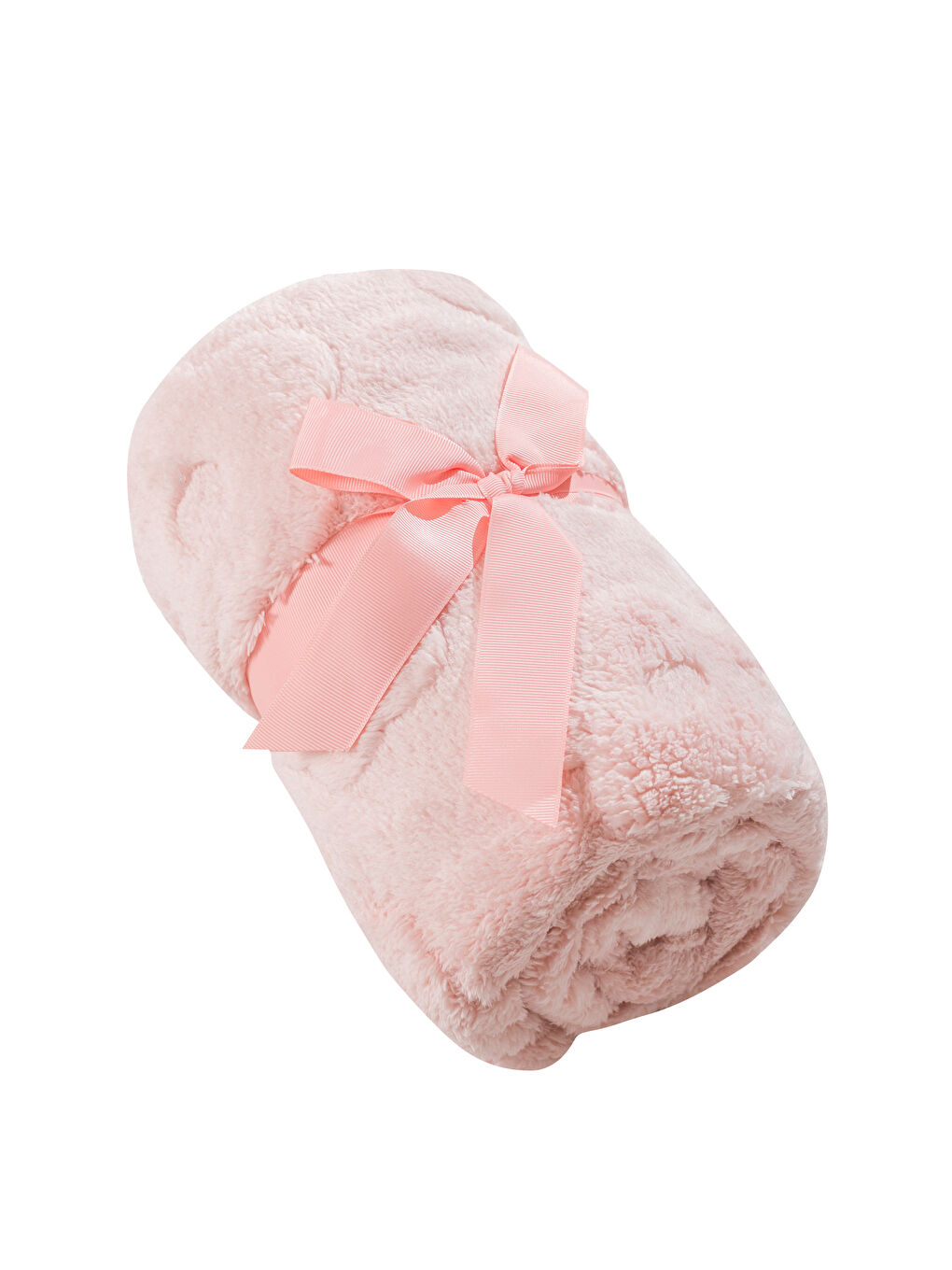 Pembe Pelüş Tv Battaniyesi 100x150 cm-3