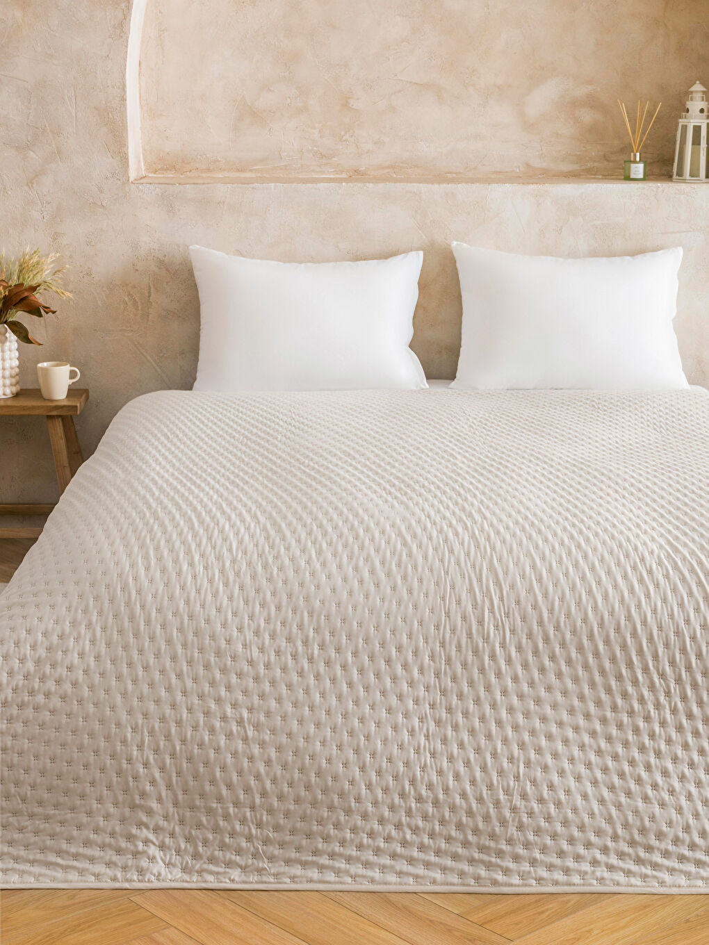 Cuvertură de pat dublu OCRU