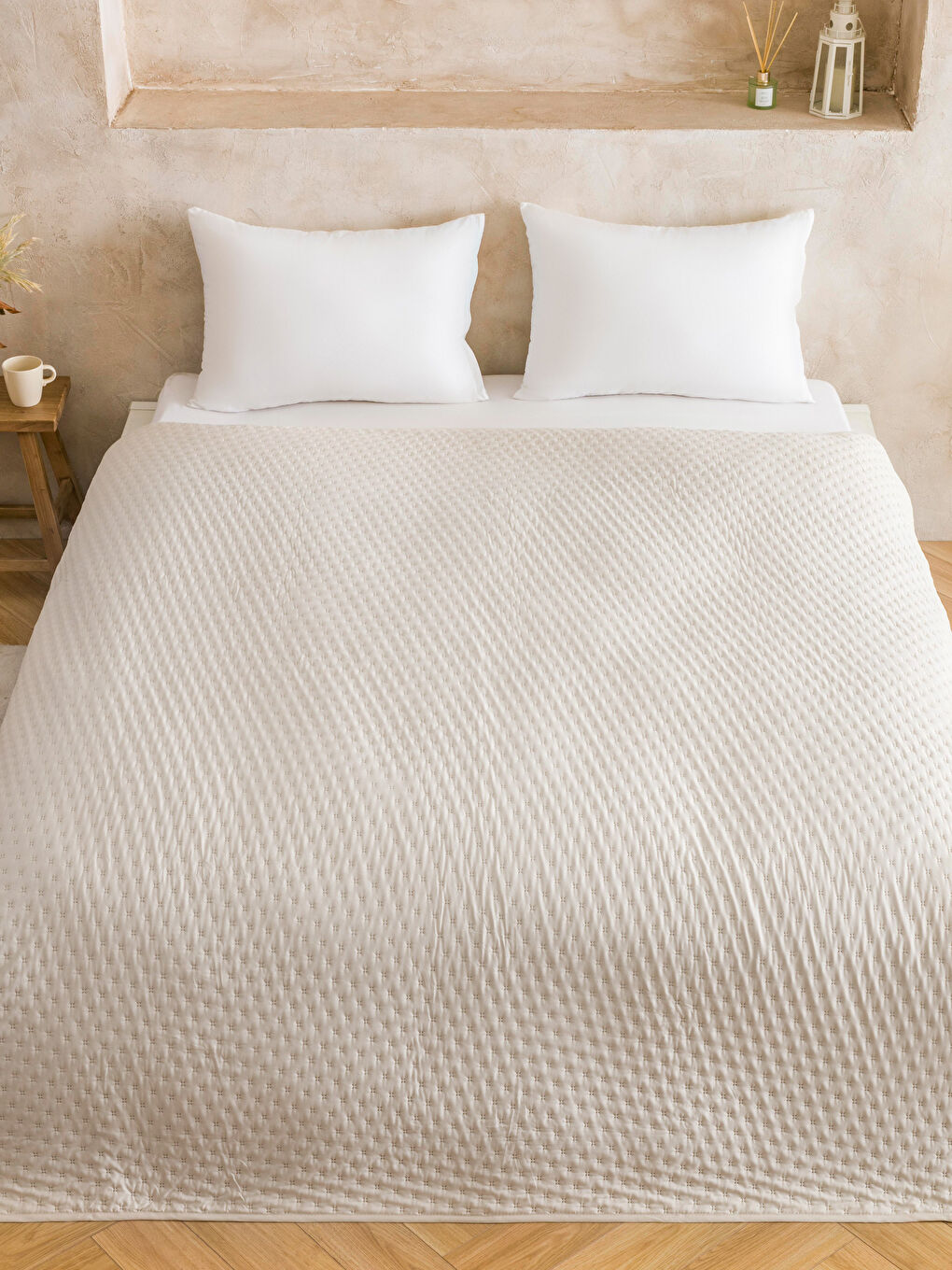 Cuvertură de pat dublu OCRU-1