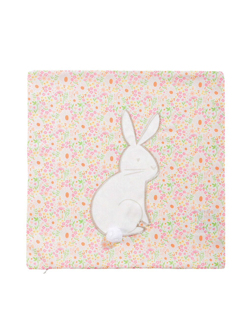 Rabbit Print Pillow Cover 45x45 cm-5