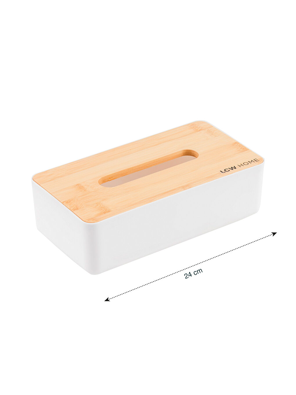 Beyaz Ahşap Peçetelik-3