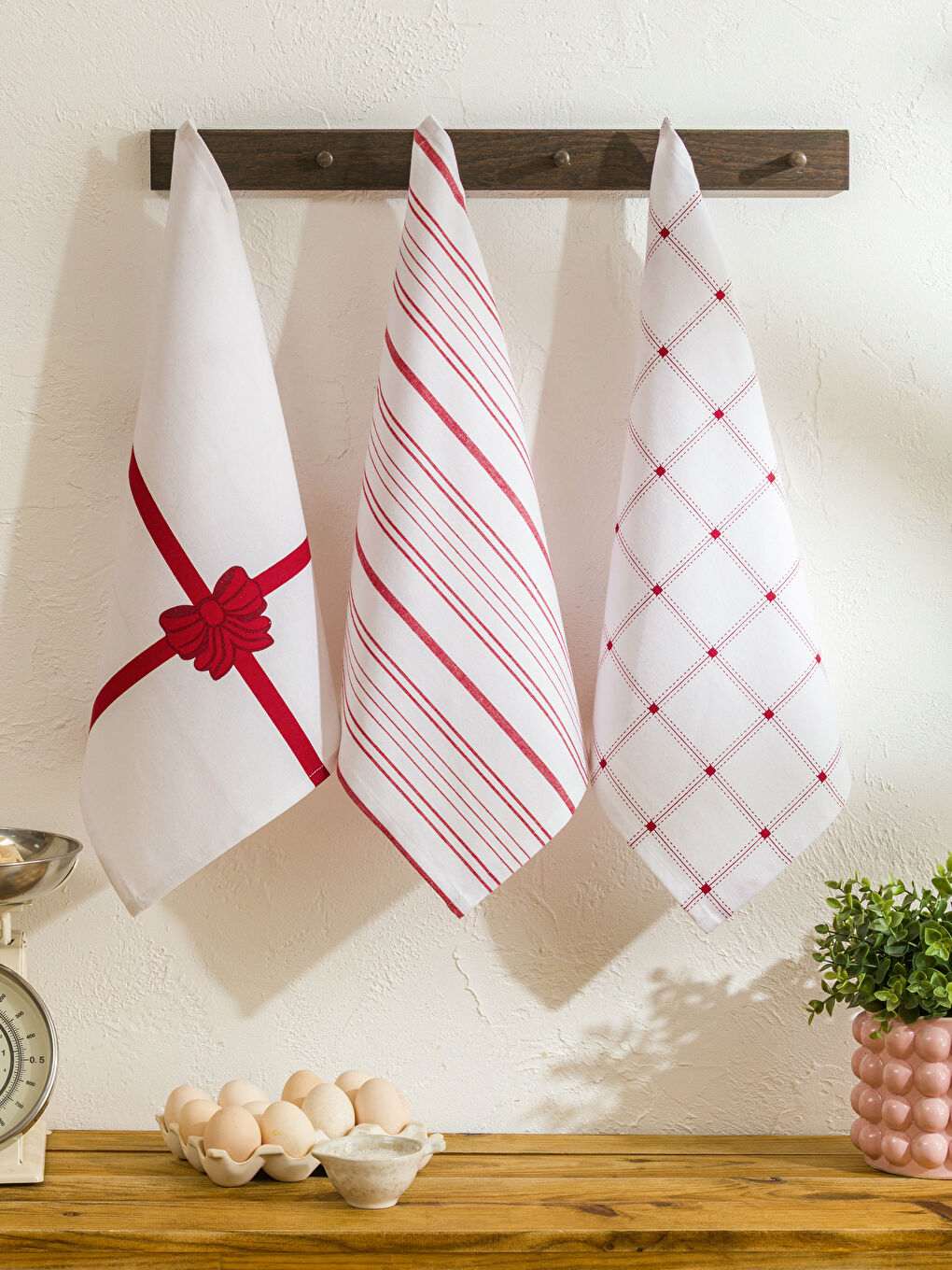 Karışık Desenli Kurulama Bezi 3'lü-1