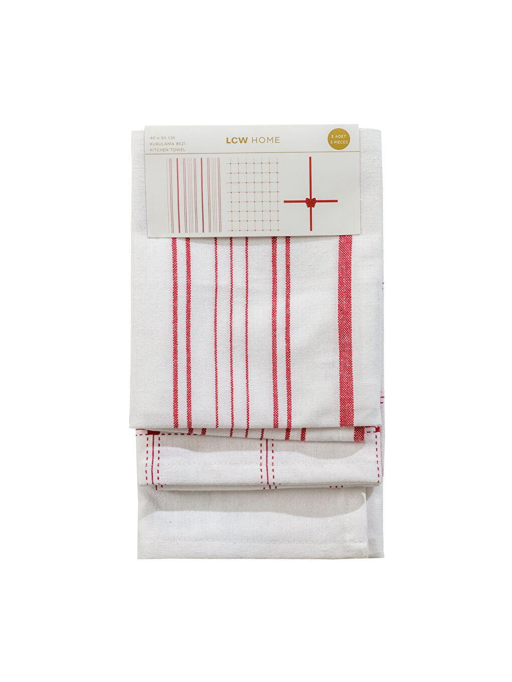 Karışık Desenli Kurulama Bezi 3'lü-4