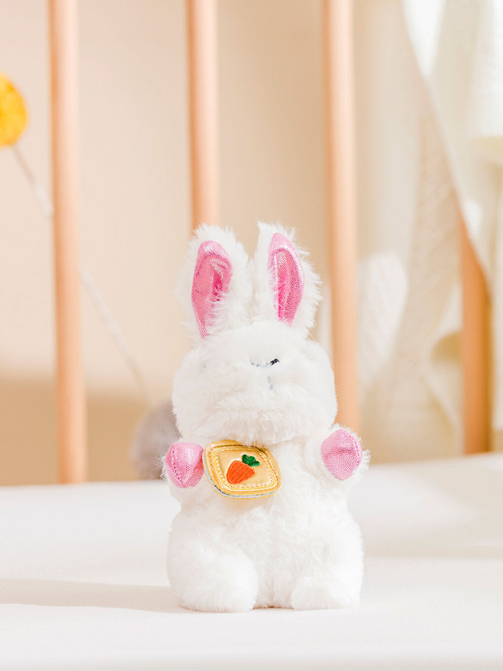 WHITE Baby's Cushion