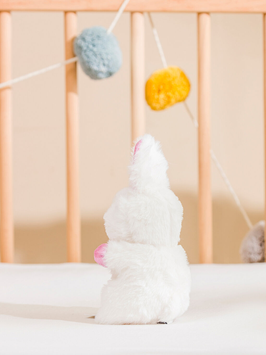 WHITE Baby's Cushion-1