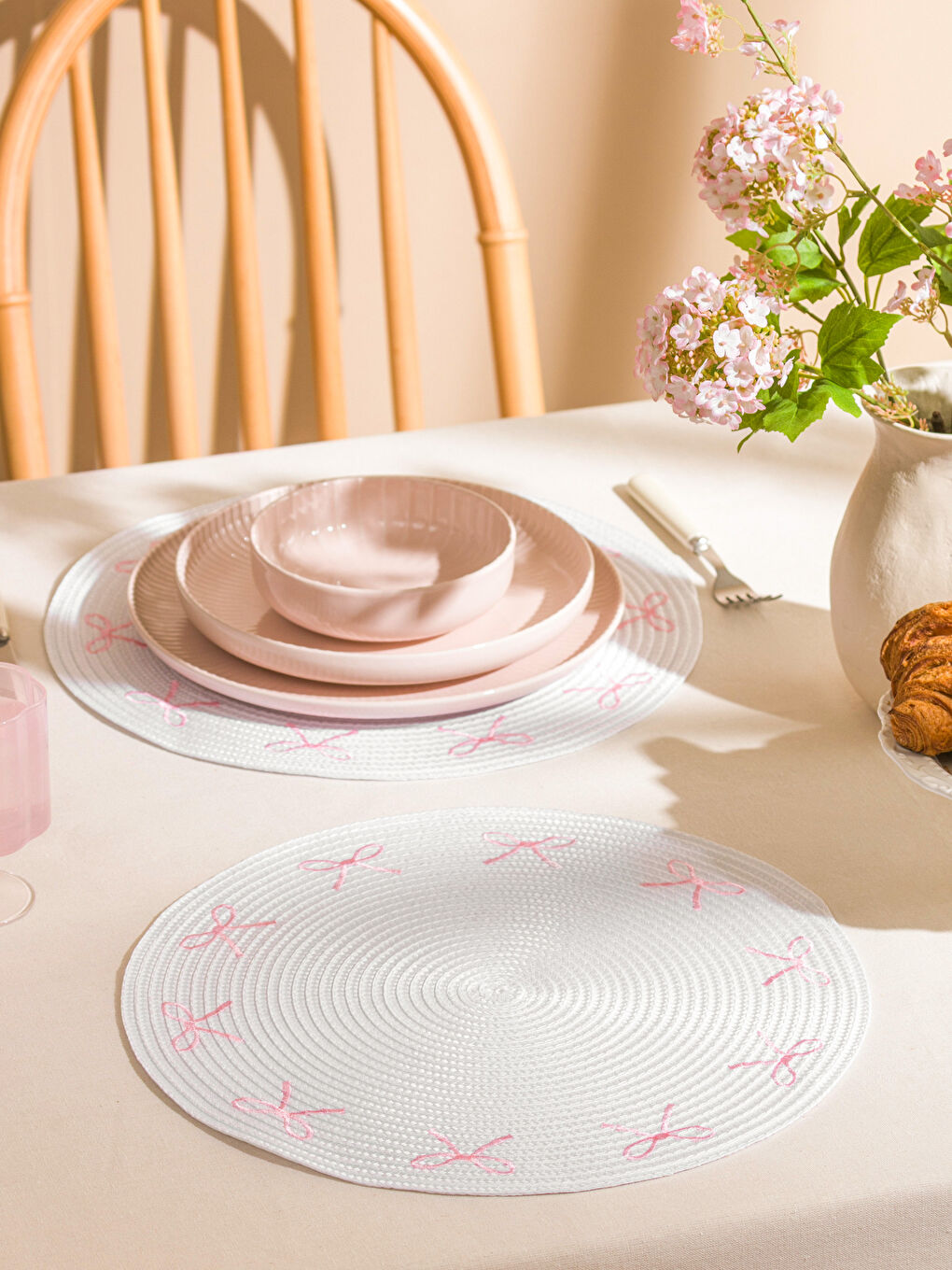 Karışık Fiyonk Desenli Supla 38 cm