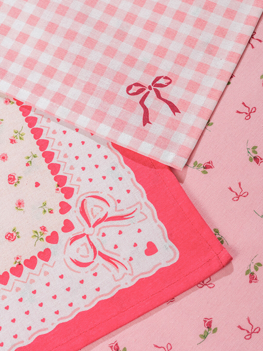 Karışık Desenli Kurulama Bezi 3'lü-2