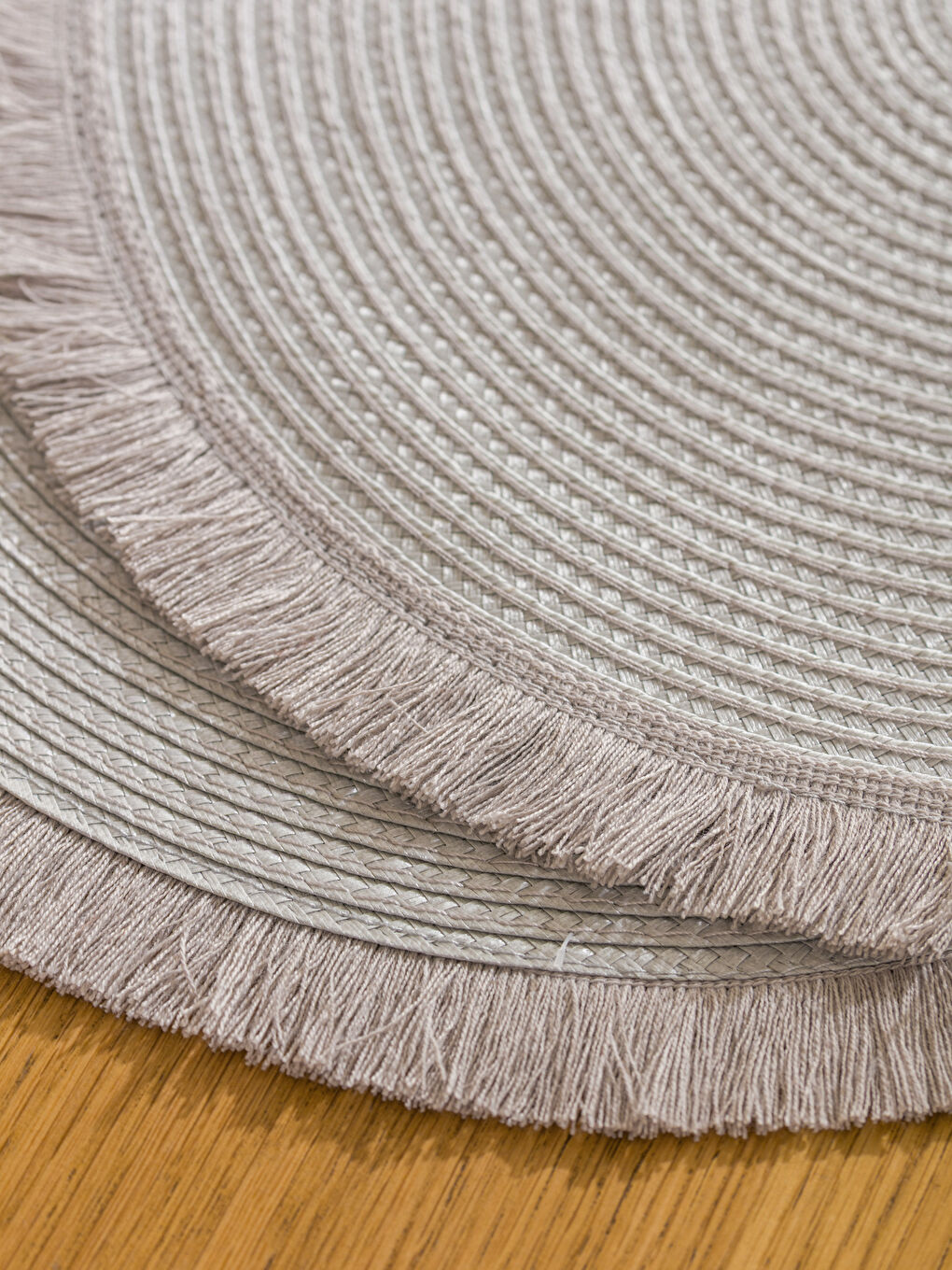 مفرش طاولة دائري 2 قطع 39 سم-3