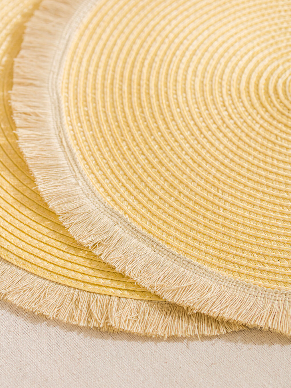 مفرش طاولة دائري 2 قطع 39 سم-3