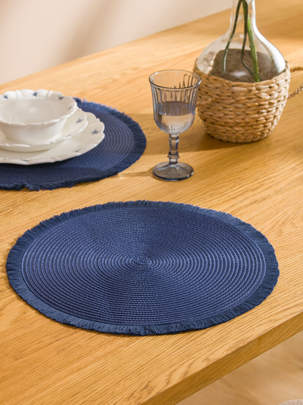 Round Placemat 2 Pack 39 cm-1