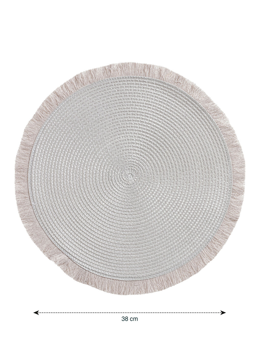 مفرش طاولة دائري 2 قطع 39 سم-5