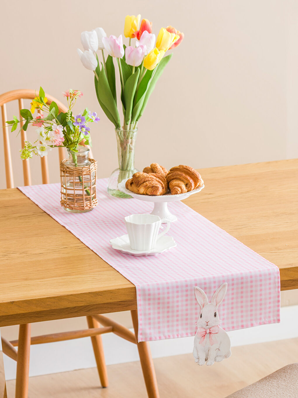 Rabbit Print Runner 35x150 cm