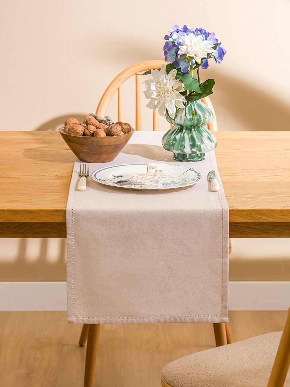 Bej Runner 35x150 cm-1