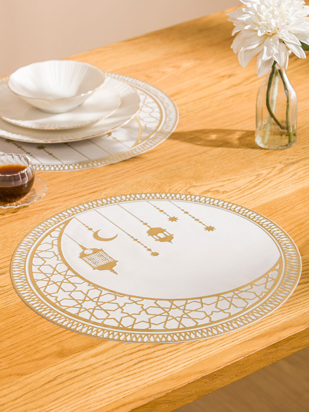 Printed Placemat Set 2 Pack 39 cm-1