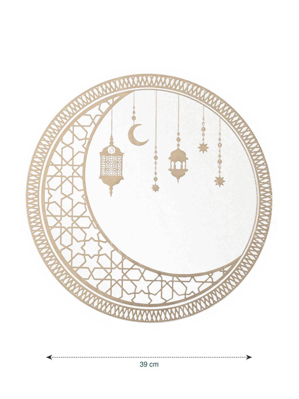 Printed Placemat Set 2 Pack 39 cm-3