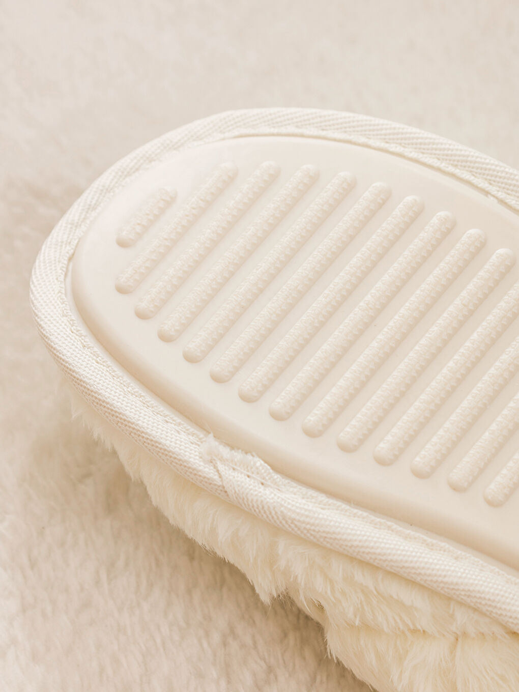 Woman ECRU Home Slippers-4