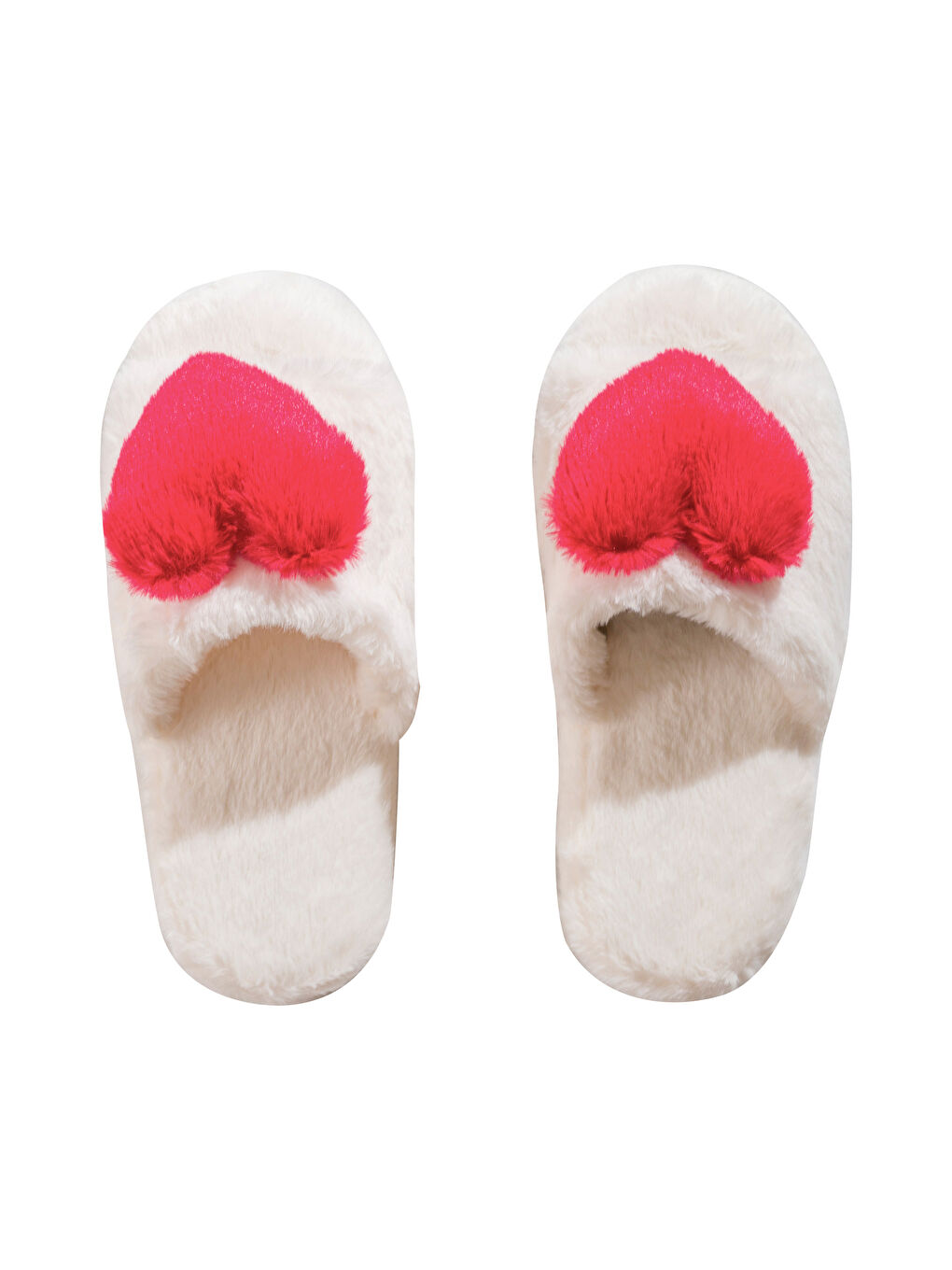 Chaussons de maison ROUGE Femme-5