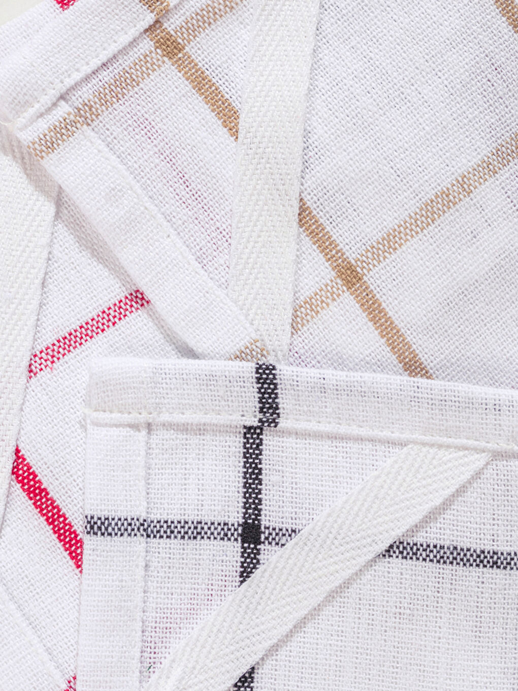 Karışık Ekose Desenli Kurulama Bezi 3'lü 40x50 cm-3