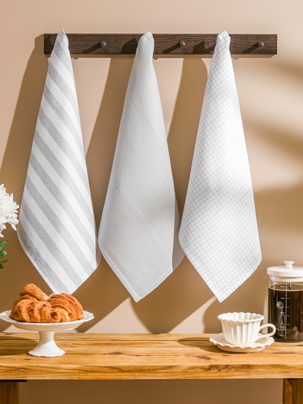 Karışık Kurulama Bezi 3'lü 40x50 cm