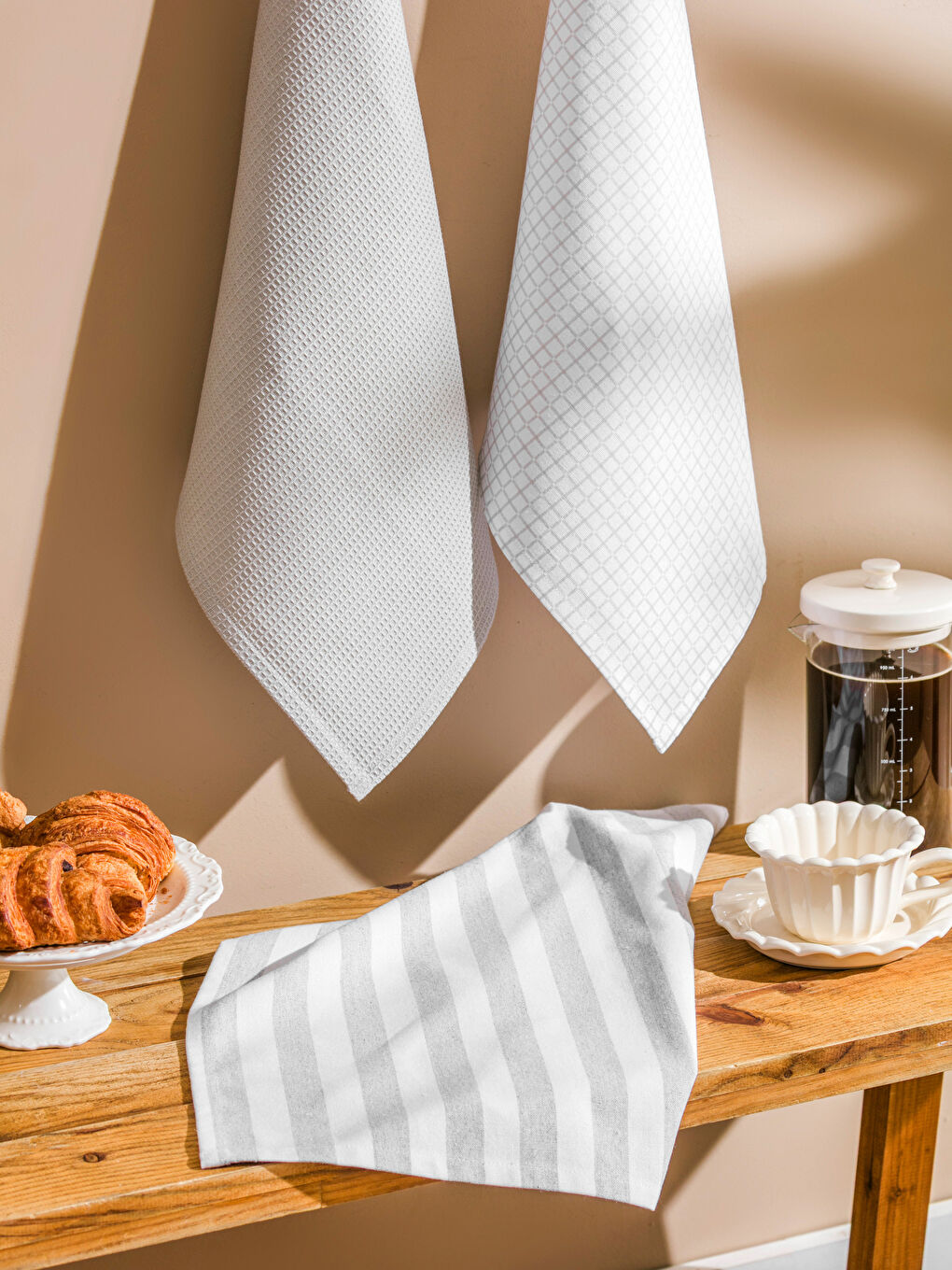 Karışık Kurulama Bezi 3'lü 40x50 cm-1