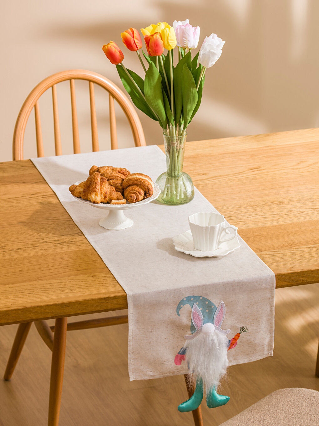 Karışık Cüce Figürlü Runner 35x150 cm