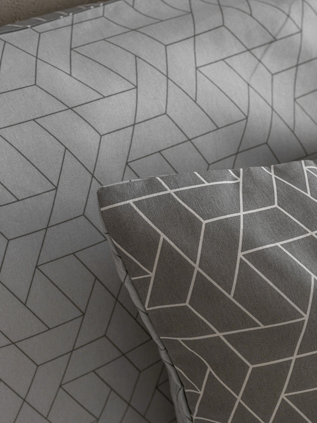 Desenli Yastık Kılıfı 2'li 50x70 cm -2