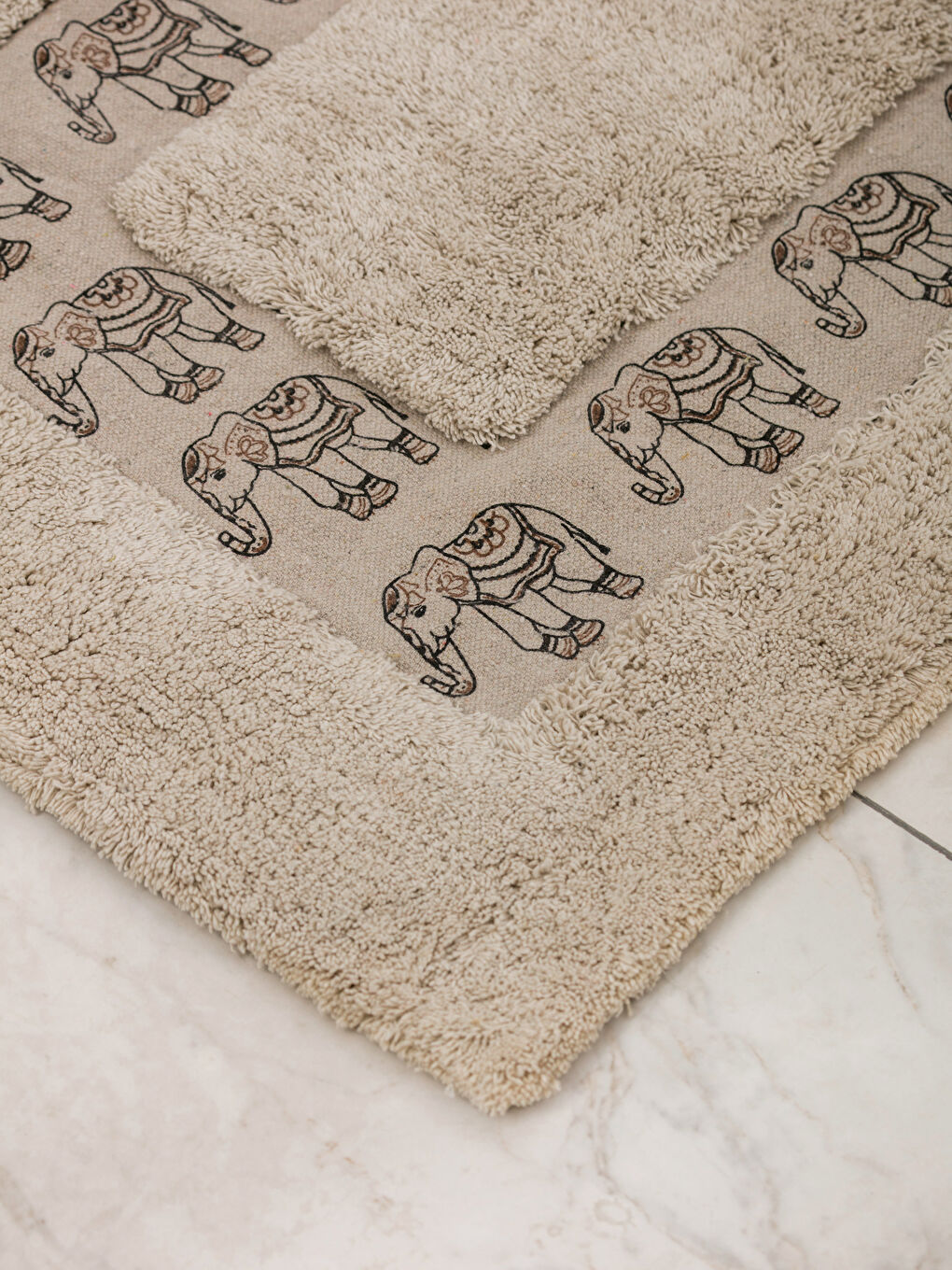 Karışık Banyo Paspası 50x80 cm-1