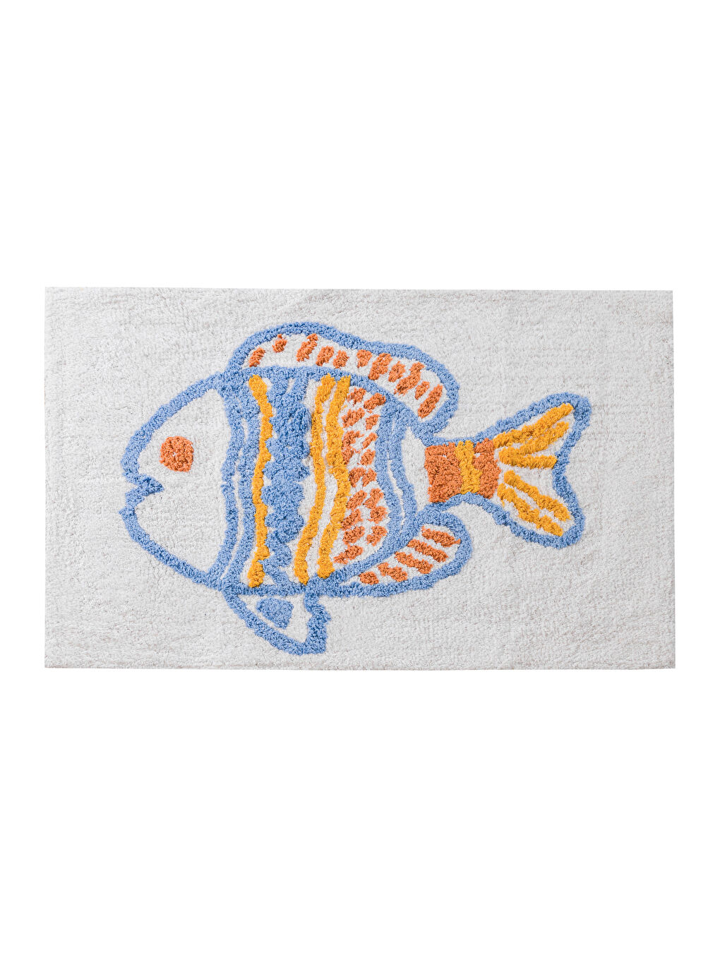 балық кестеленген жуынатын бөлмеге арналған төсеніш 50x80 см-5