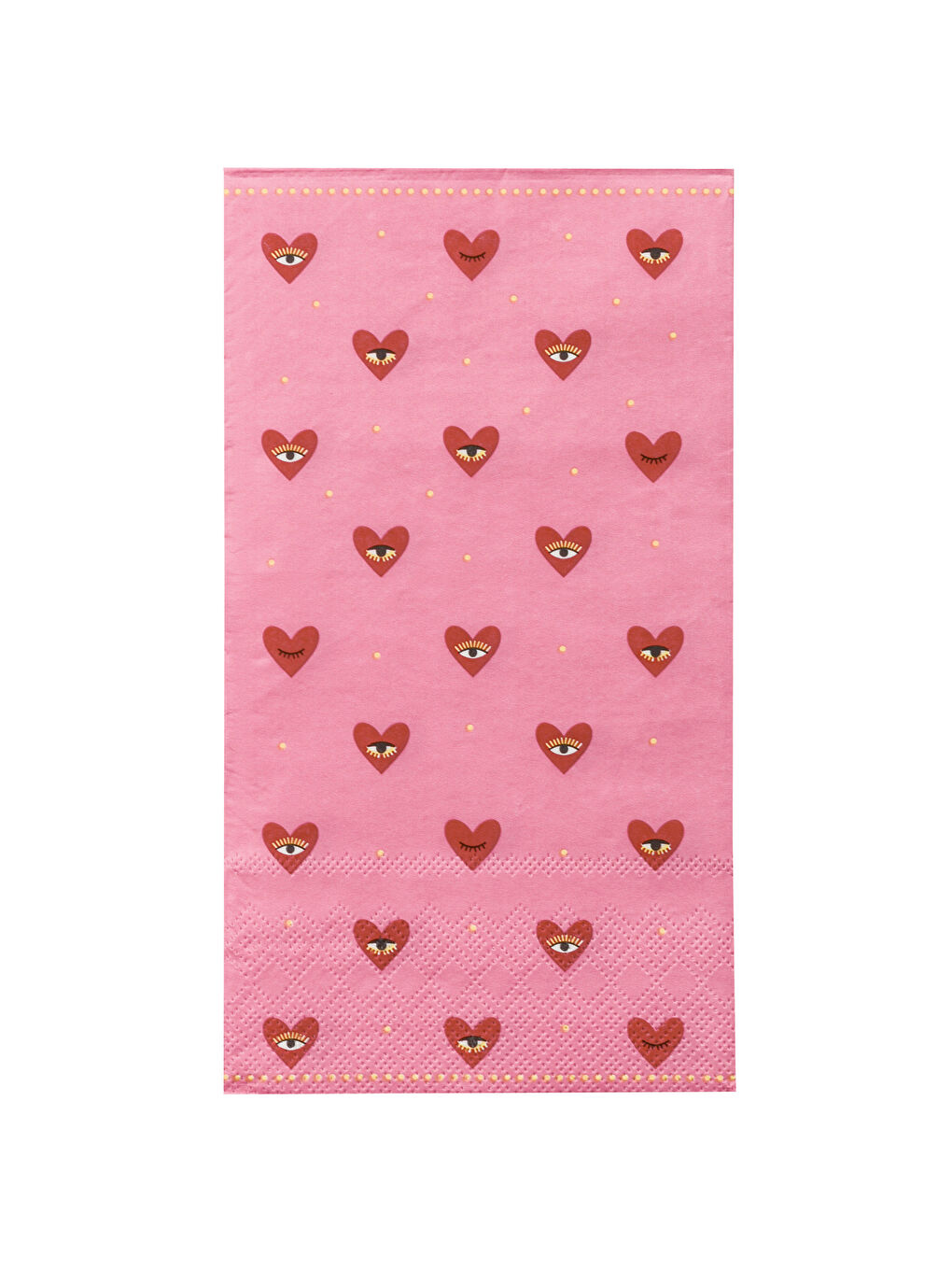 Karışık Kalp Baskılı Kağıt Peçete 20'li-4