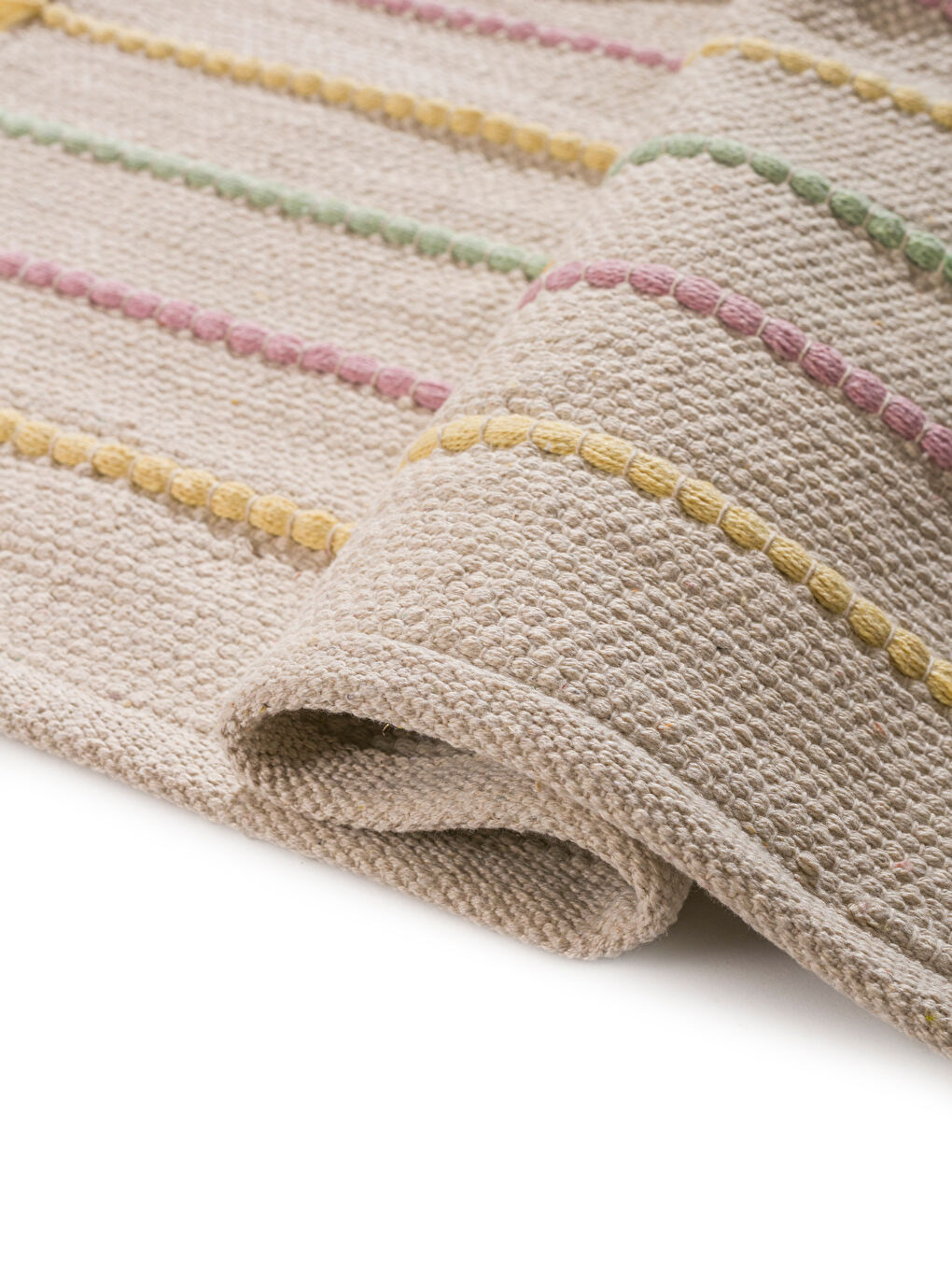 Karışık Püsküllü Halı 70x140 cm-3