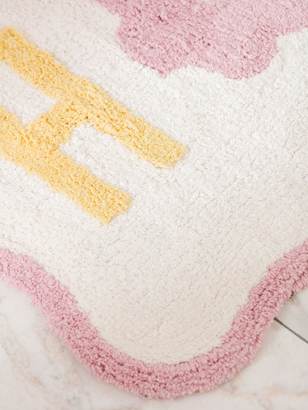 Karışık Home Baskılı Pelüş Banyo Paspası 50x80 cm-1