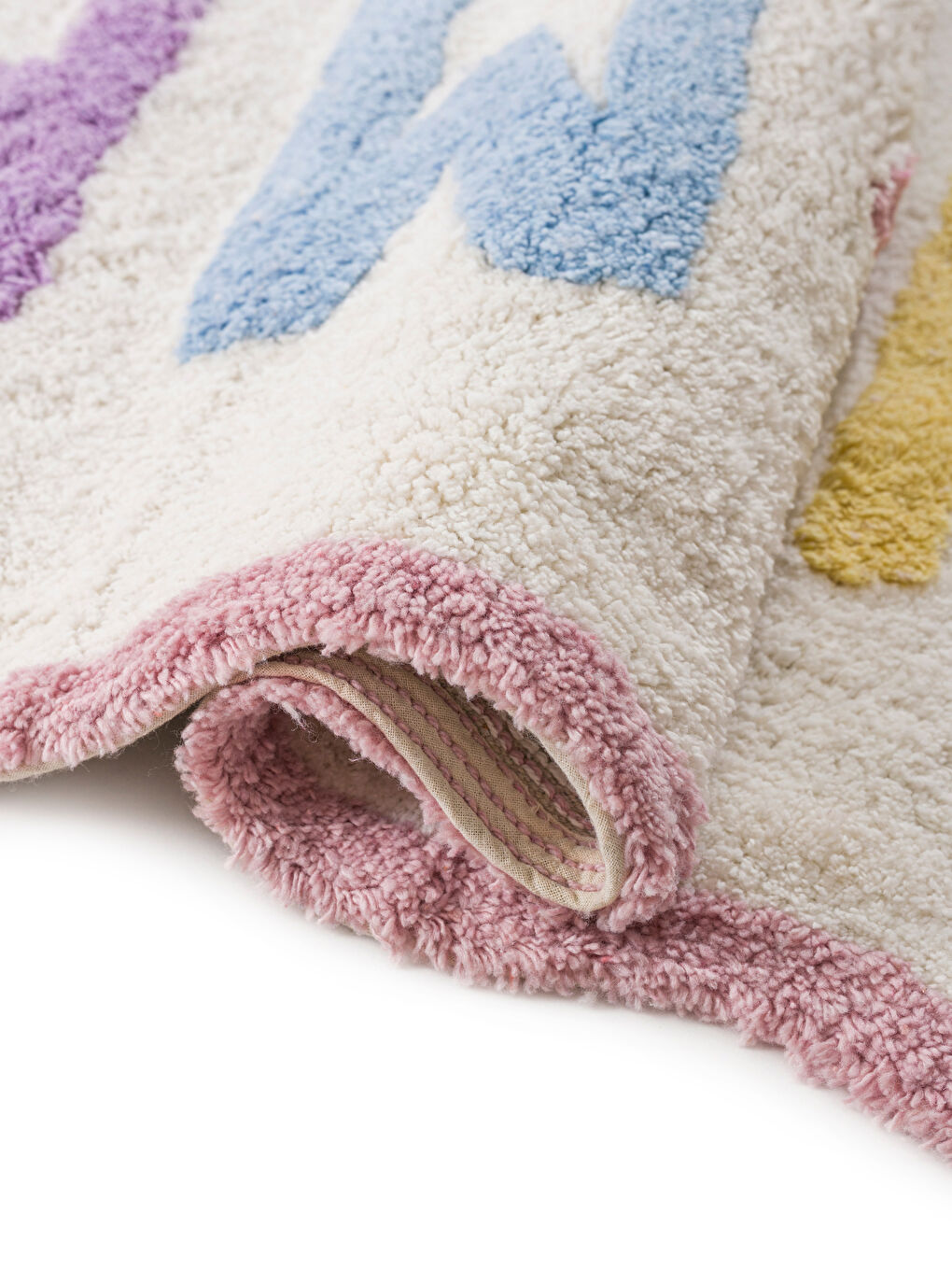 Karışık Home Baskılı Pelüş Banyo Paspası 50x80 cm-3