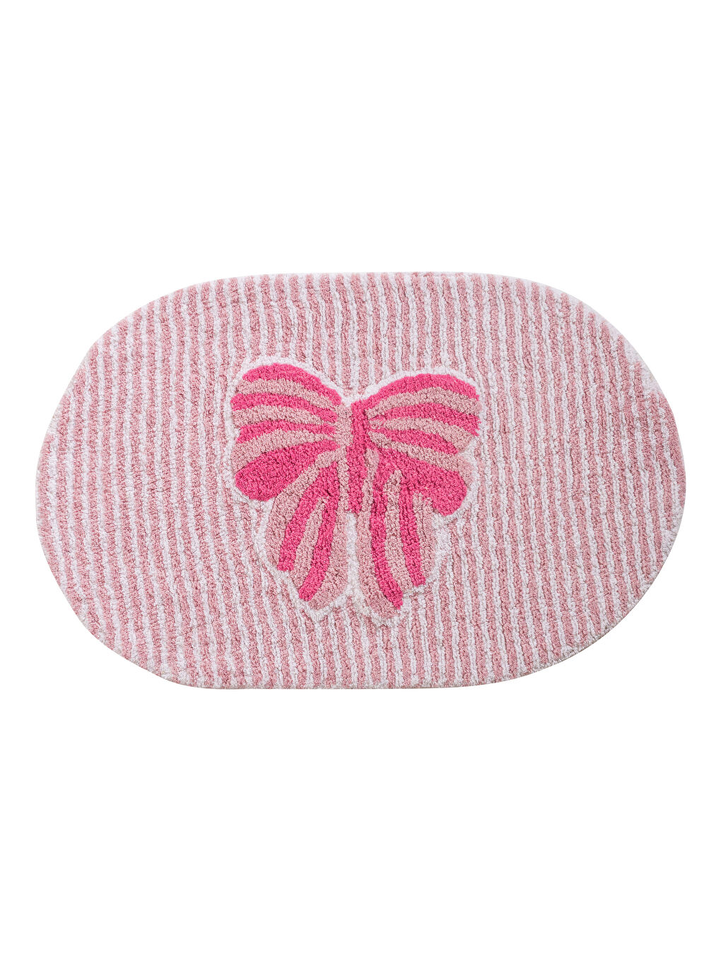 Karışık Fiyonk Baskılı Pelüş Banyo Paspası 50x80 cm-4