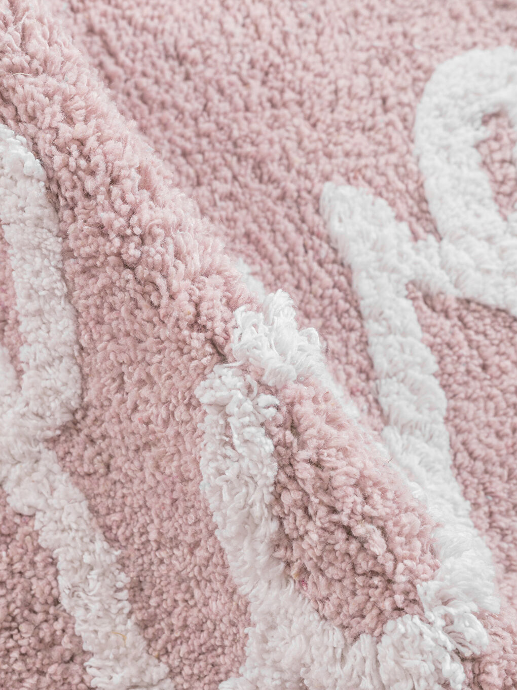 Karışık Kalp Figürlü Pelüş Banyo Paspası-2