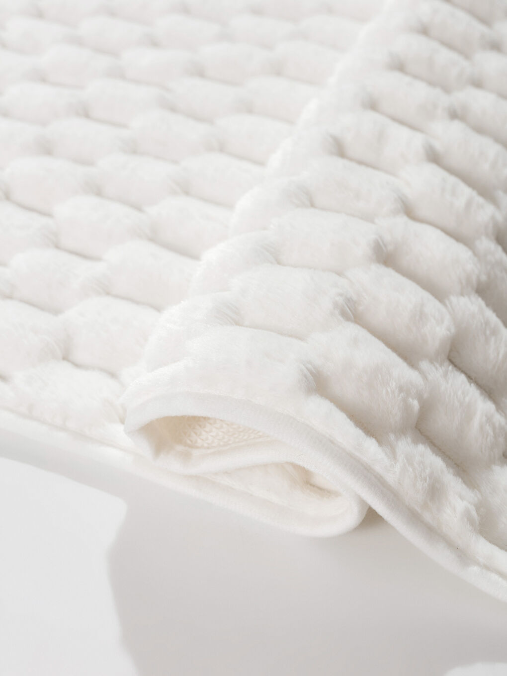 Plush Bath Mat 50x80 cm-3