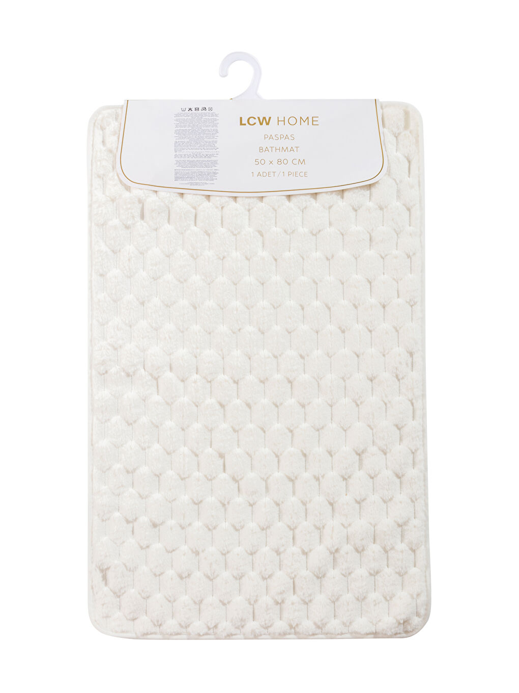 Plush Bath Mat 50x80 cm-4